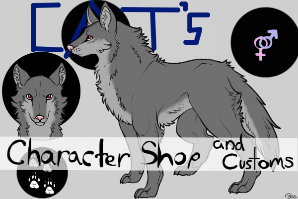 Cat's Character Shop and Customs!