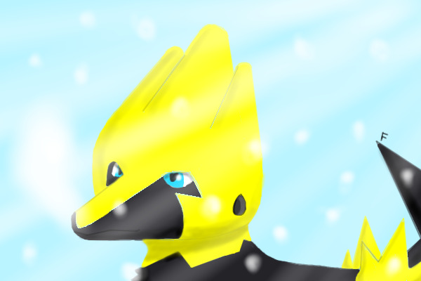 Shiny Manectric In The Snow