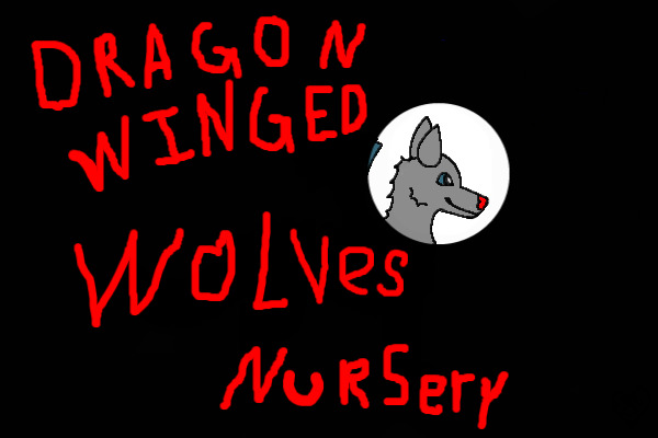 Dragon Winged Wolves Nursery