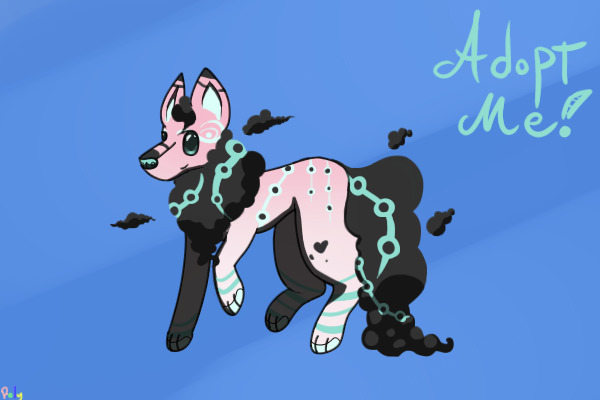 Cloudy Canine #12 - Adopt me!