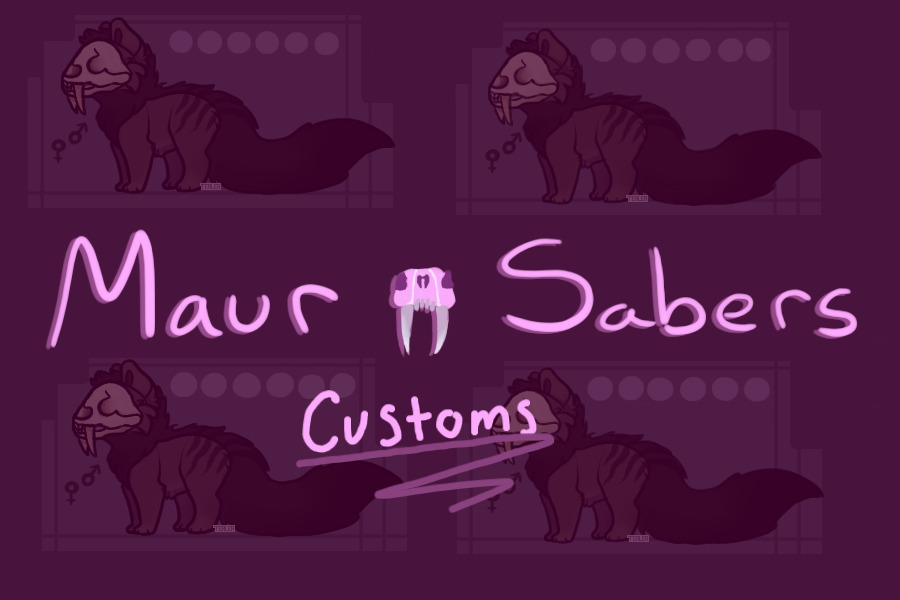 Maur Sabers [Customs]
