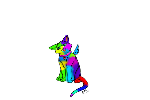 Rainbow Kitteh!