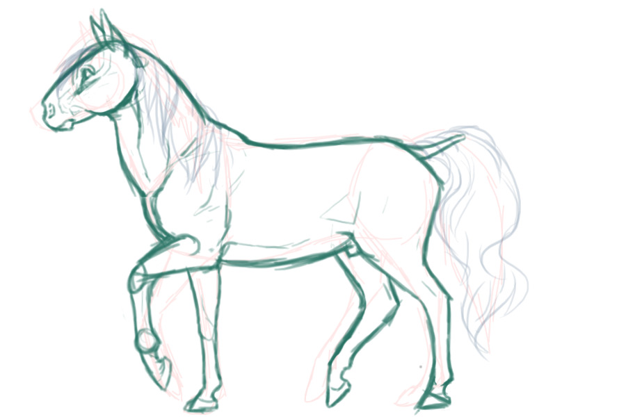 horse redline
