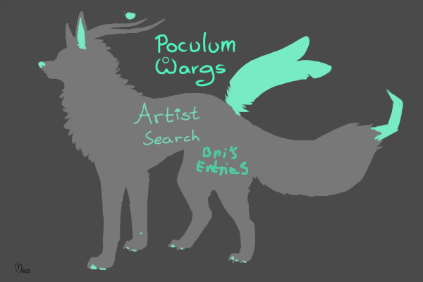 |Poculum Wargs| Entries