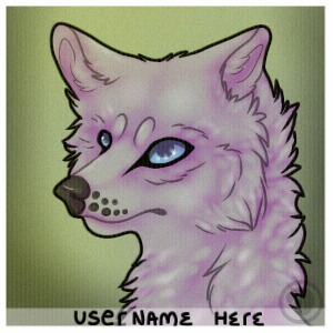 Wolf head avatar