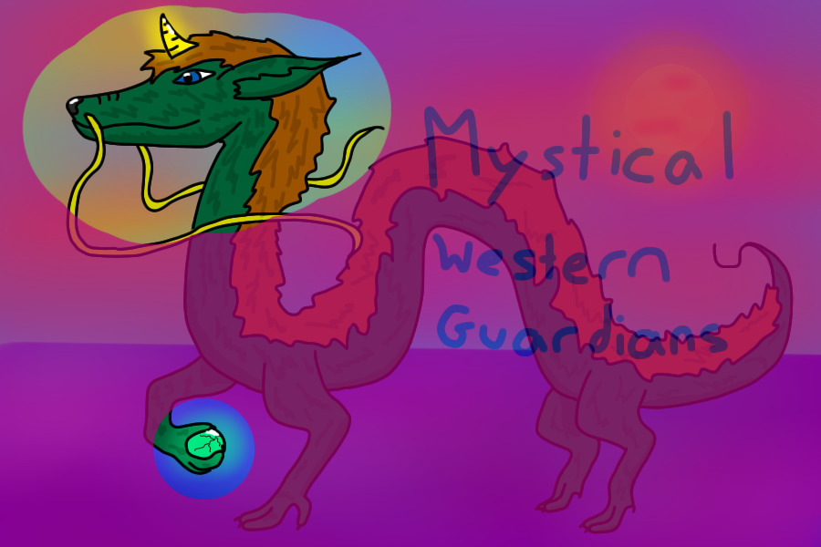 Mystical western guardians
