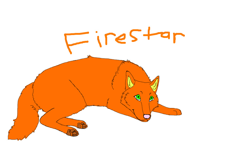 FireStar Wolf! (ThunderClan)