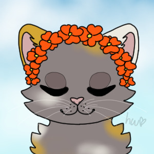 Flower Crown Kitty