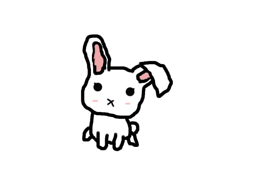 Color a bunny!
