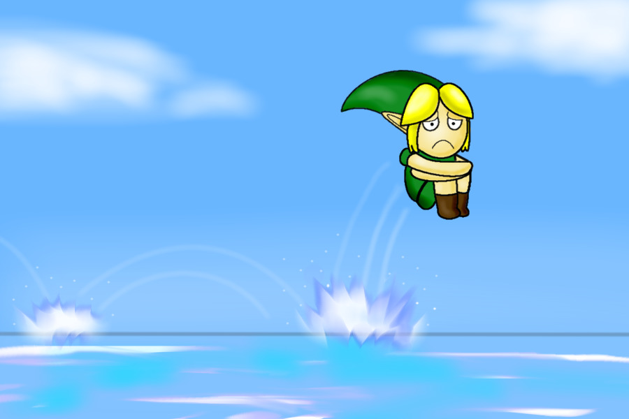 Is This How Link Swims?!