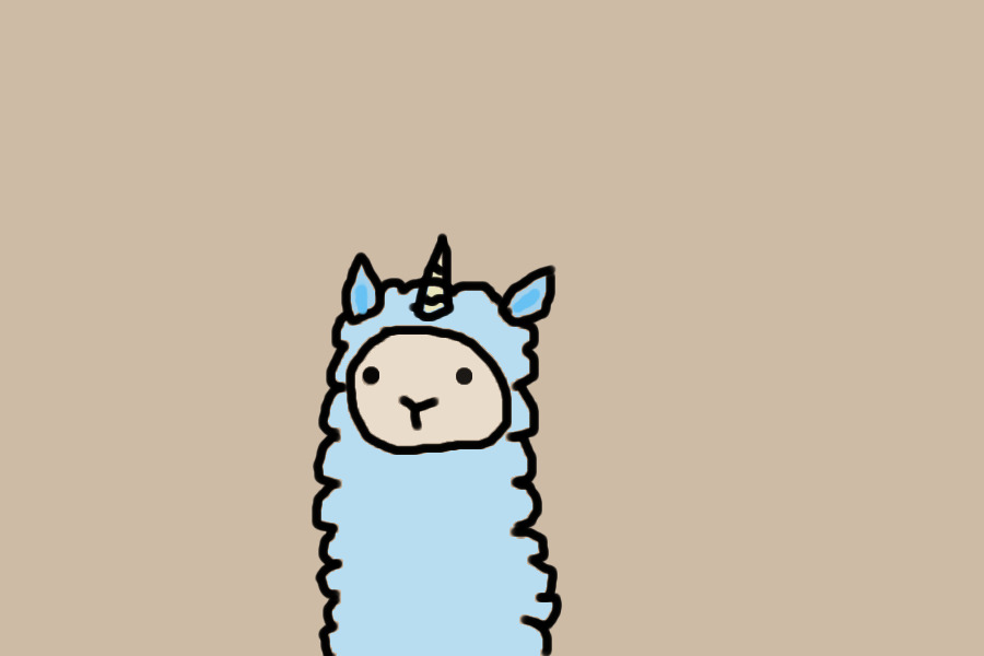 unicorn alpaca B))))))))