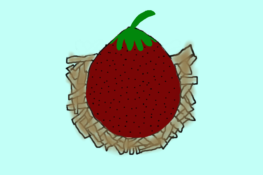 Strawberry egg