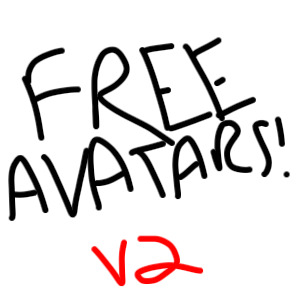 Free avatar drawings! (v2)