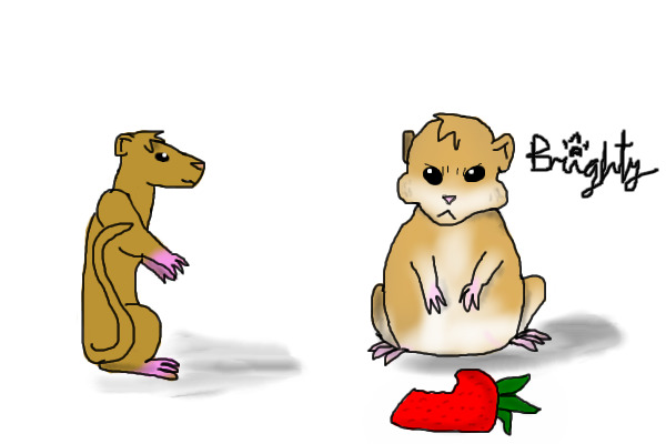 Come just a leetle beet closer and I'll eatz yoo!