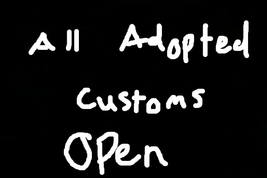 *Mutts Adopts* Batch 1 ALL ADOPTED!- Customs Open!