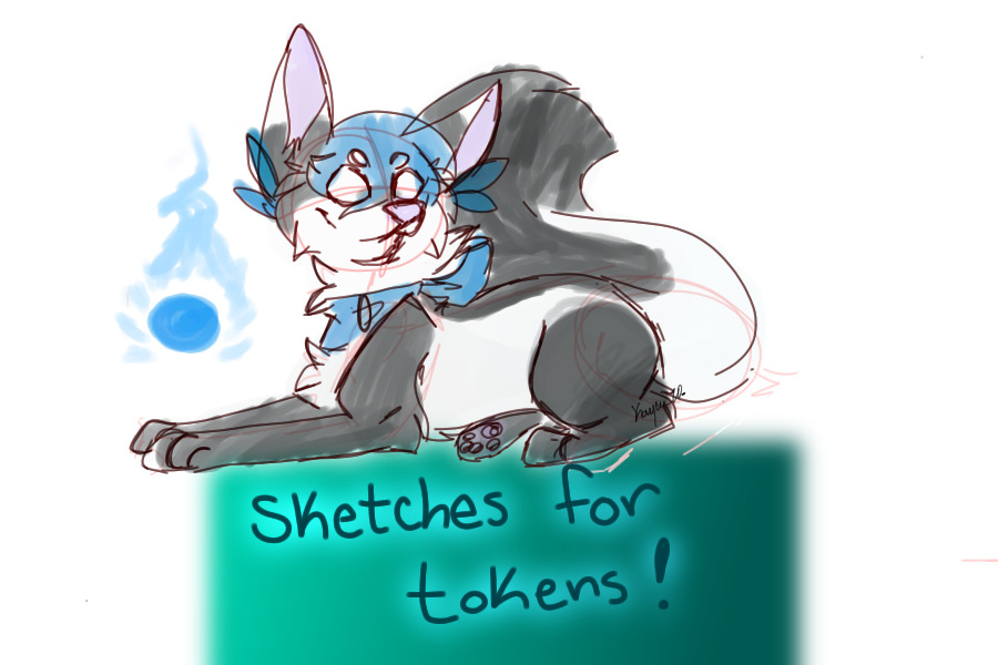 Sketches For Tokens - open!