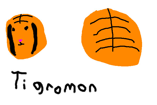Tigromon - Fan Made Digimon