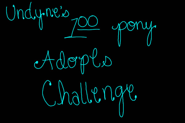 The 100 Pony Challenge