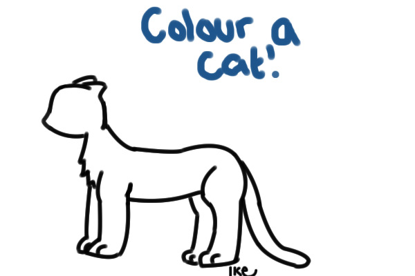 Colour a Cat!