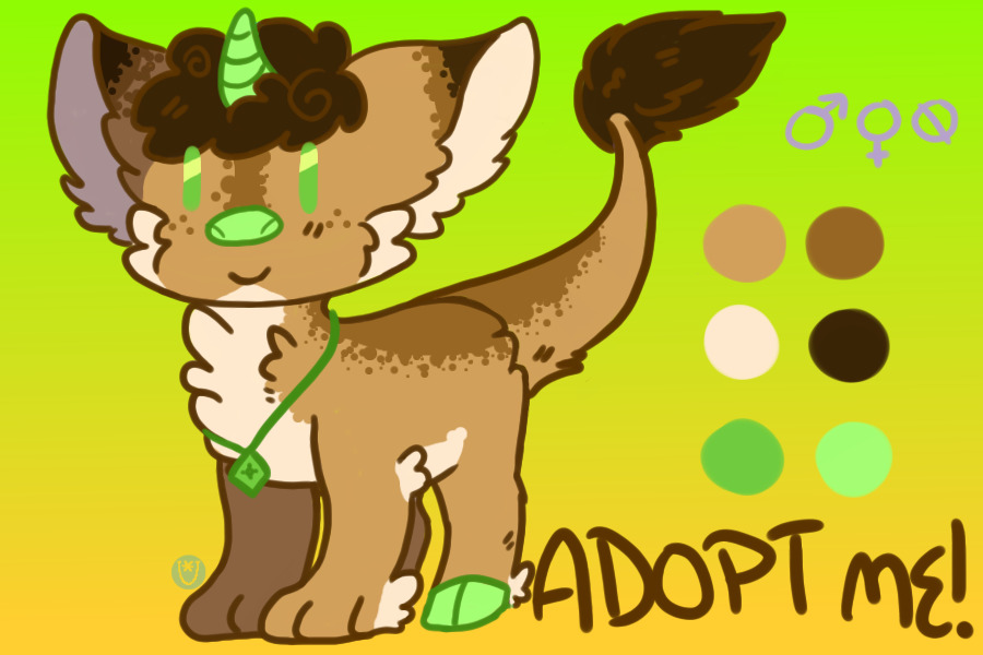 First Adopt! Cookie Leaf!