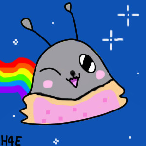 Nyan cat flurffle!