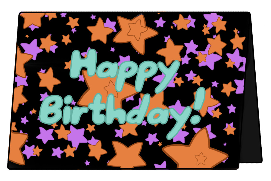 Happy belated birthday!