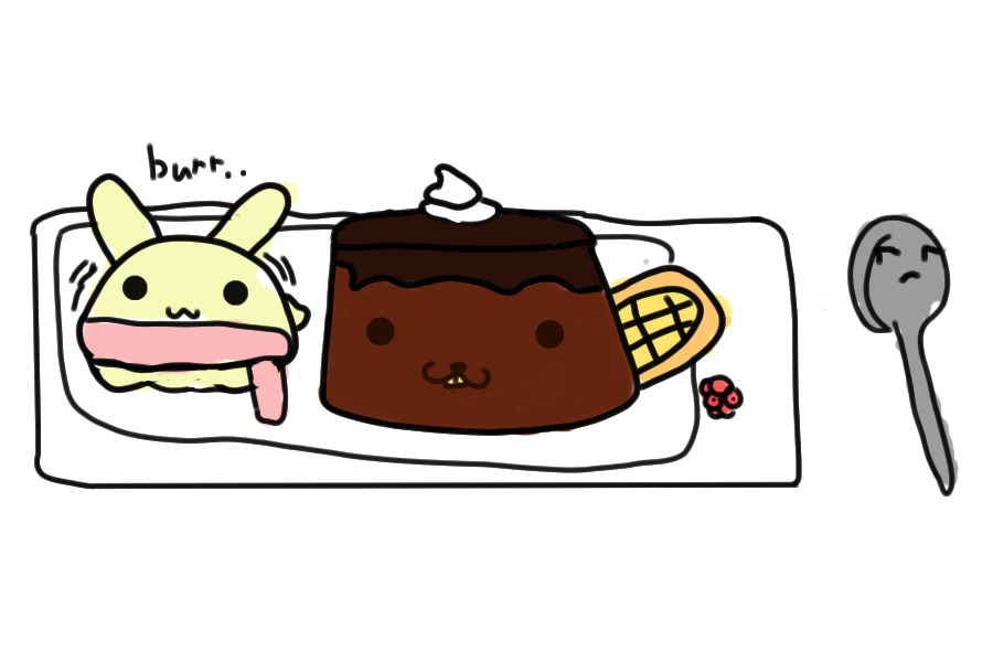 Kawaii pudding!