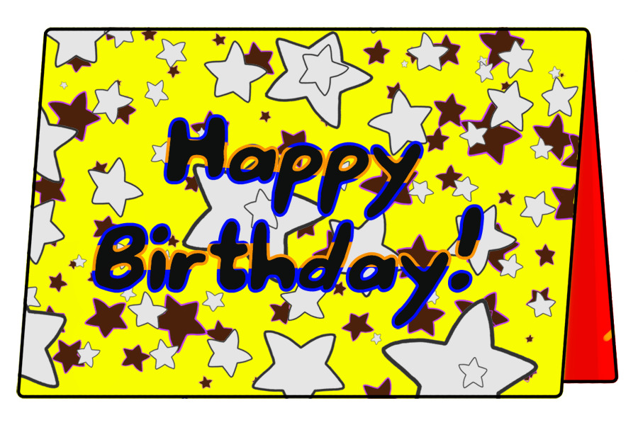 Andromeda B-day Card!!