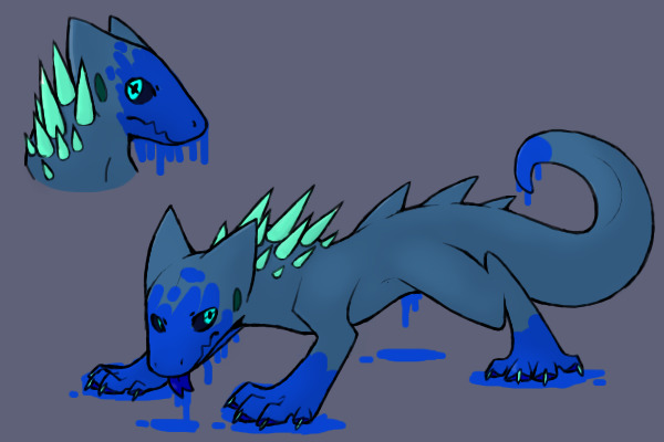 Drippy Paint Spike