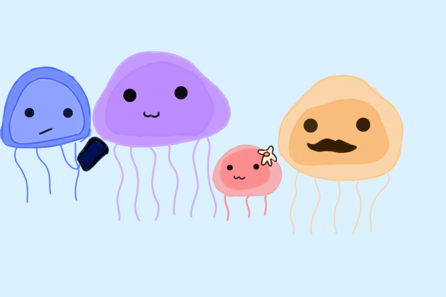 Jellyfish Family photo!