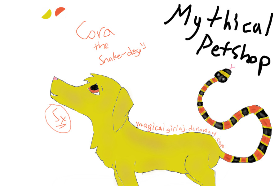 Cora the Snake-Dog