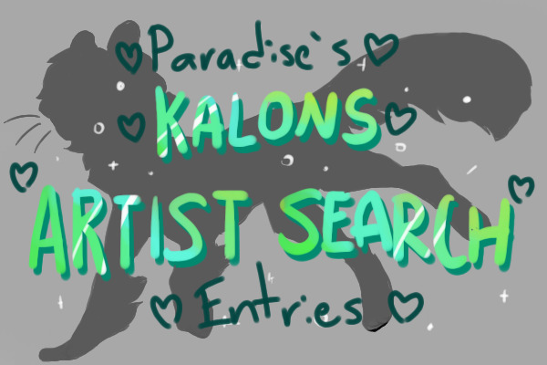 Kalon Artist Search Entrys