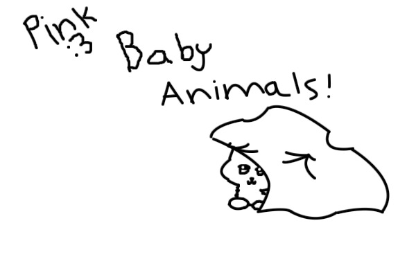 Color in baby animals!