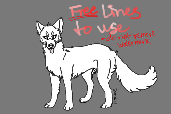 free canine lines