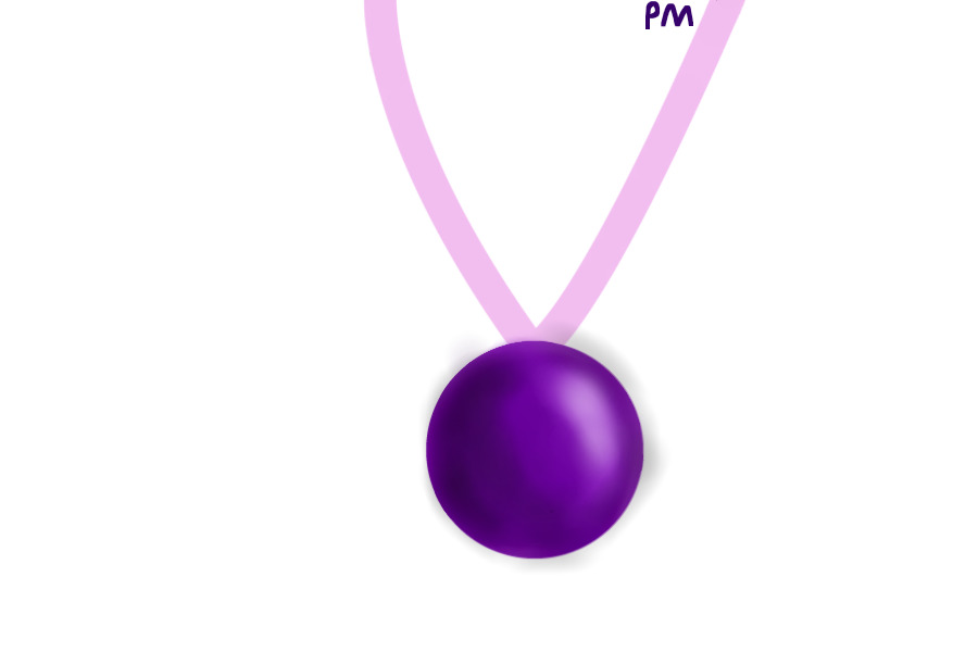 purple Pendant