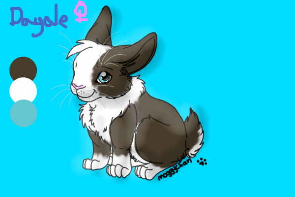 Dayale my bunny character