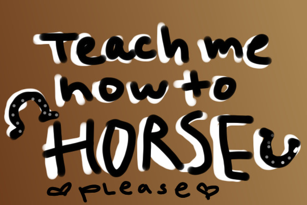 TEACH ME how to draw a horse! 09 rares+