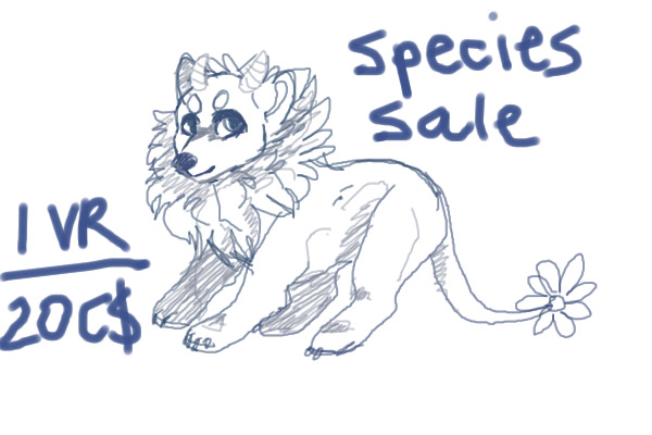FLORAL LEO|| species sale