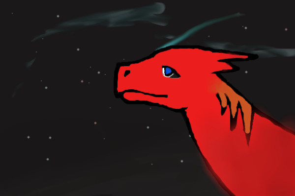 Stargazing dragon