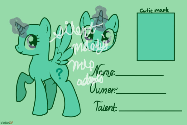 SilentMelody's MLP Adopts