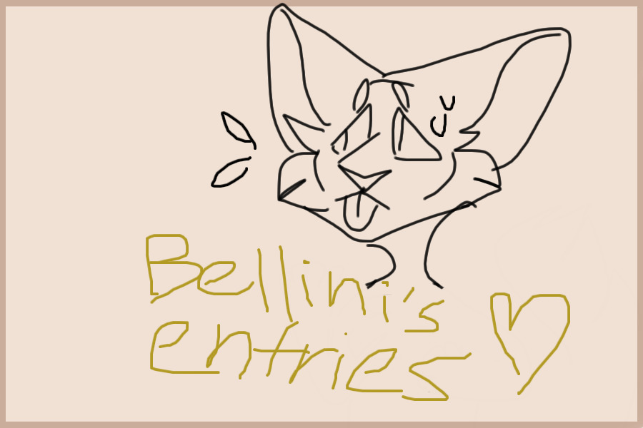 Bellini's entries.