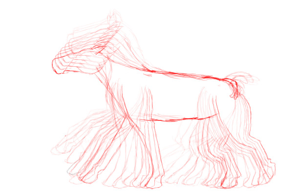horse animation WIP