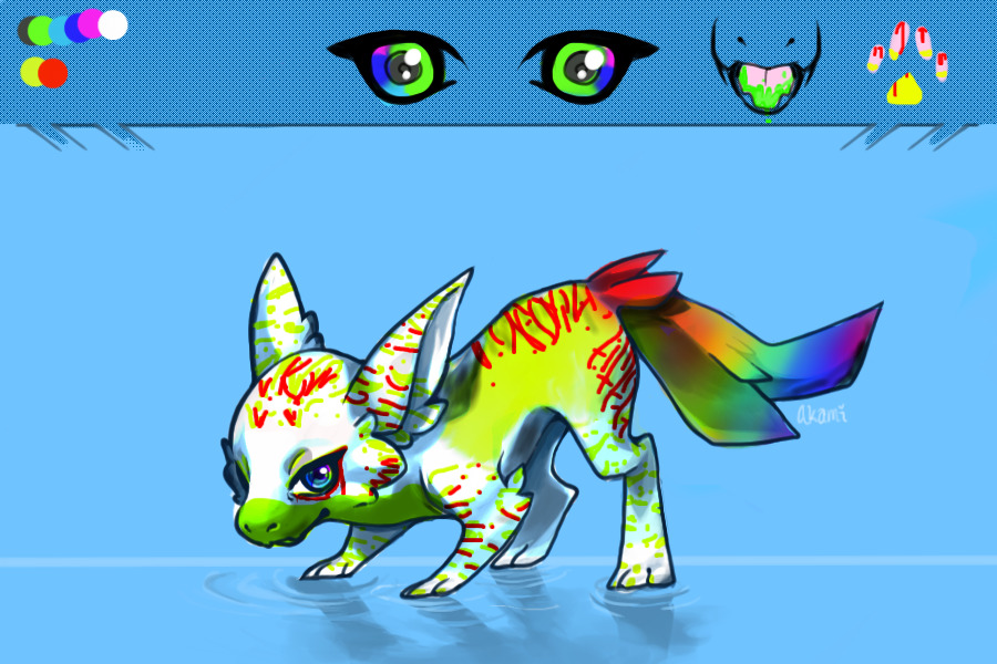OPEN ADOPT <Toxic Dragon>