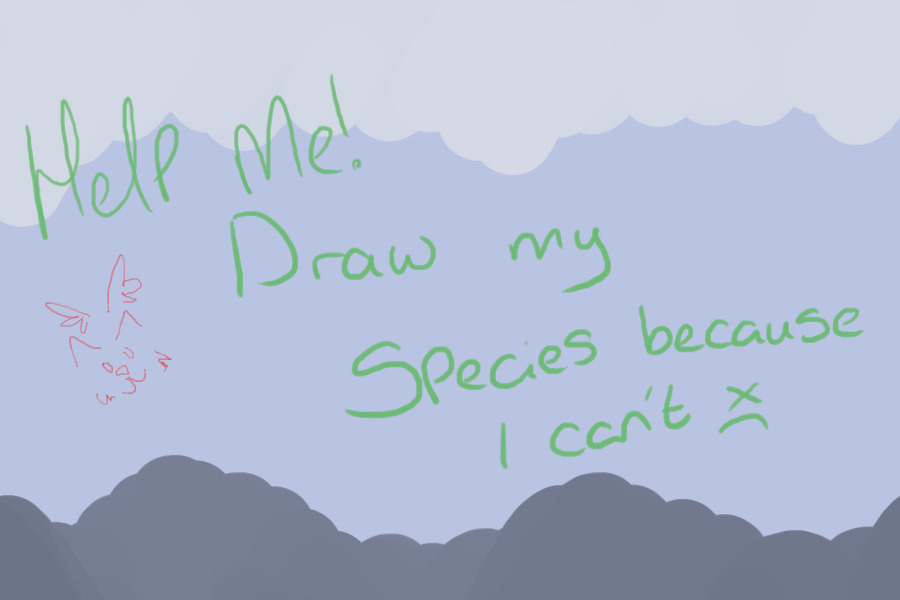 Draw My Species! 50 C$ Prize! Over!
