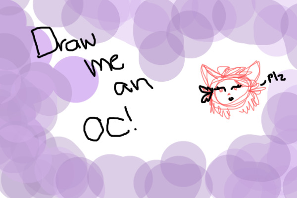 Draw me an OC...PRIZES!