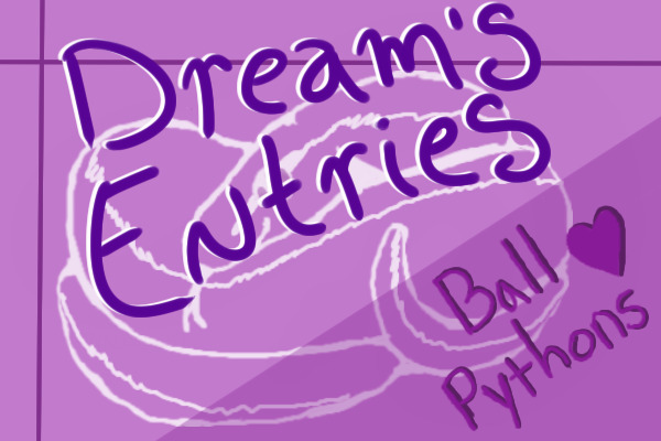 dream's entries