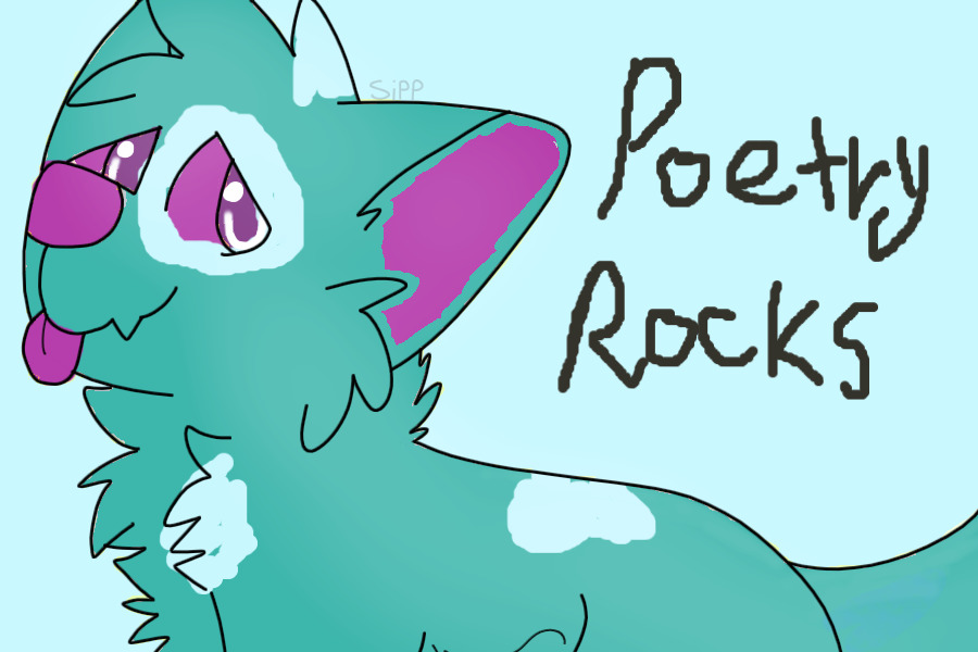 Poetry Rocks Dog