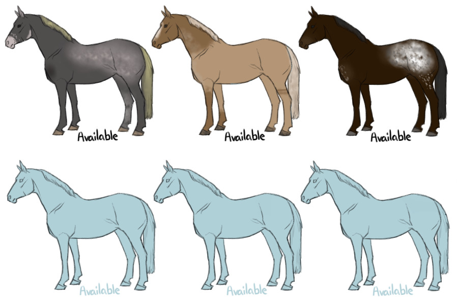 Horse adopts for 1 uncommon