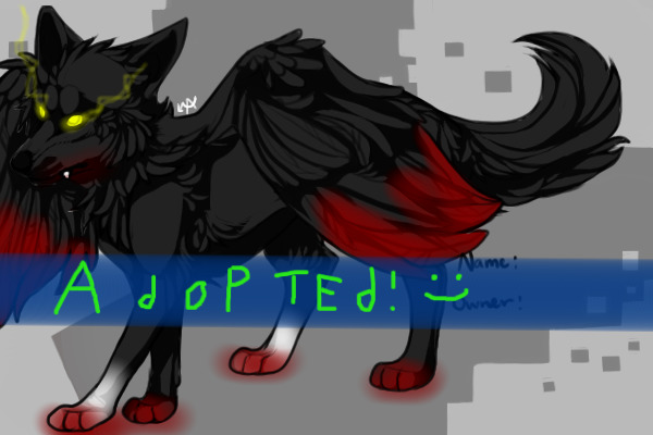 Winged Wolf Adopt 1 (Closed)
