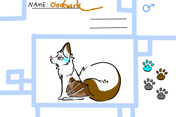 I turned my Oc into a curly bat apparently.
